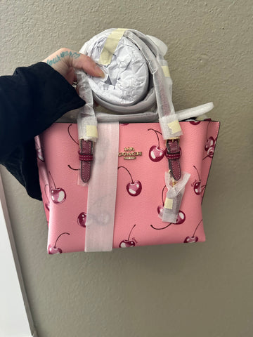 Cherry Coach Purse