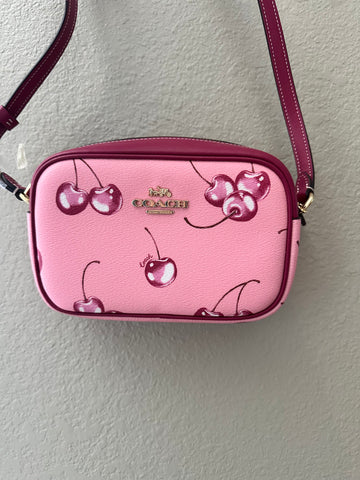Cherry Coach Crossbody