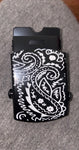 Black Bandana Belt Buckle