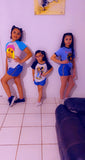 Light Blue Love Shorts