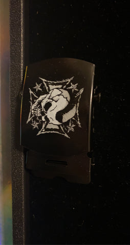 Skull Belt and Buckle